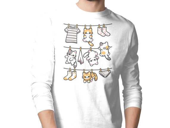 Kitten Laundry Day