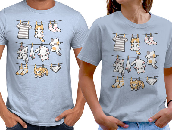 Kitten Laundry Day