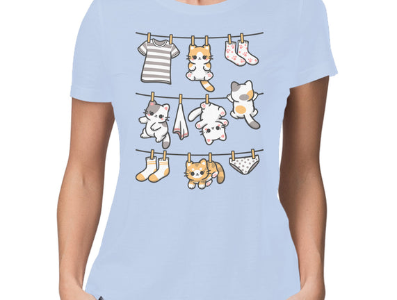 Kitten Laundry Day