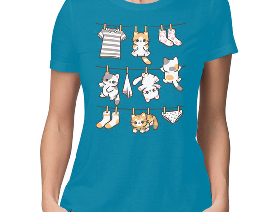 Kitten Laundry Day