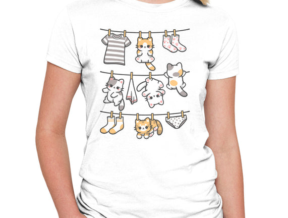 Kitten Laundry Day