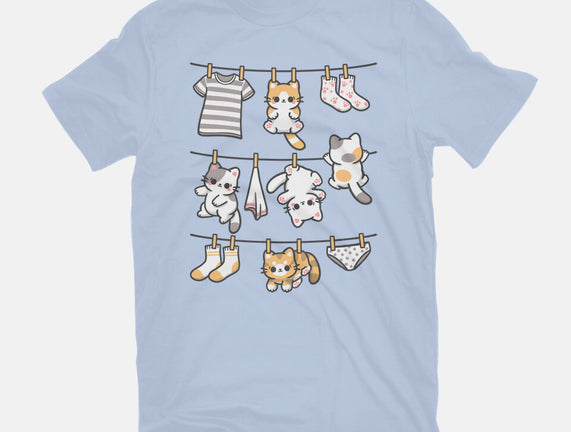 Kitten Laundry Day