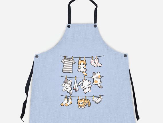 Kitten Laundry Day