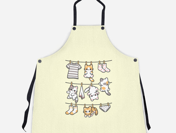Kitten Laundry Day