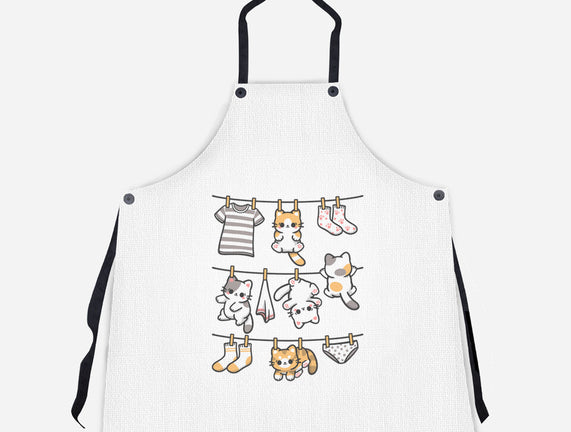 Kitten Laundry Day