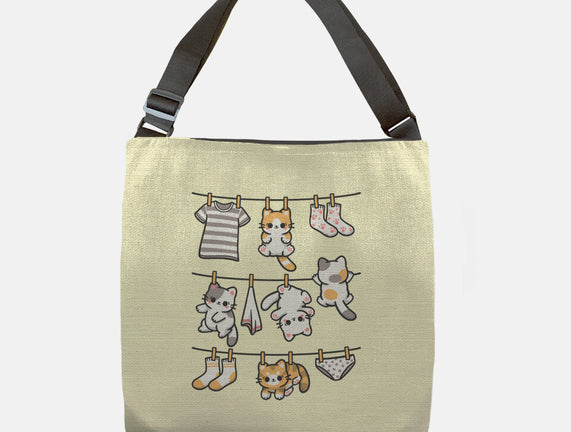 Kitten Laundry Day