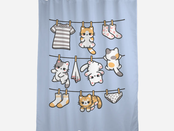 Kitten Laundry Day
