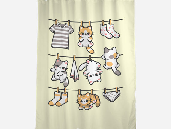 Kitten Laundry Day