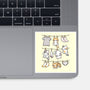 Kitten Laundry Day-None-Glossy-Sticker-NemiMakeit