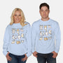 Kitten Laundry Day-Unisex-Crew Neck-Sweatshirt-NemiMakeit