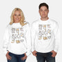 Kitten Laundry Day-Unisex-Crew Neck-Sweatshirt-NemiMakeit