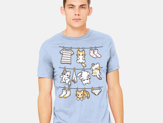 Kitten Laundry Day