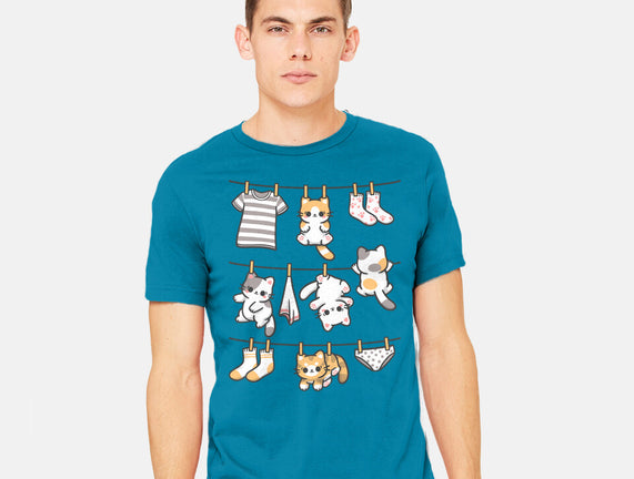 Kitten Laundry Day