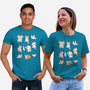 Kitten Laundry Day-Unisex-Basic-Tee-NemiMakeit