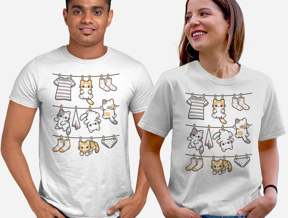 Kitten Laundry Day