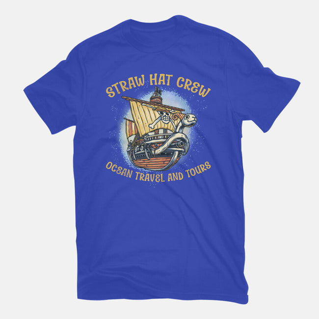 Ocean Travel And Tours-Unisex-Basic-Tee-glitchygorilla