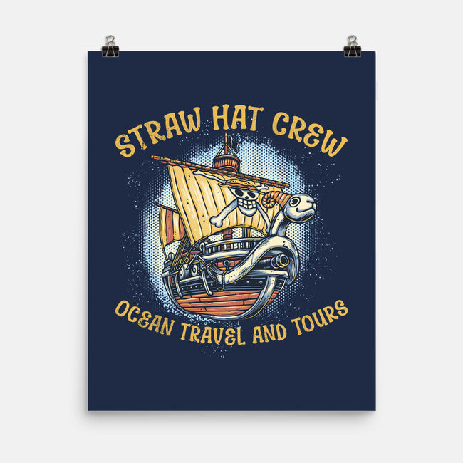 Ocean Travel And Tours-None-Matte-Poster-glitchygorilla