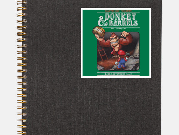 Donkey And Barrels