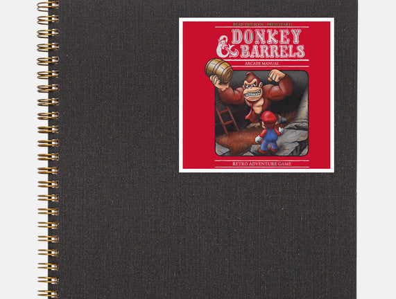 Donkey And Barrels