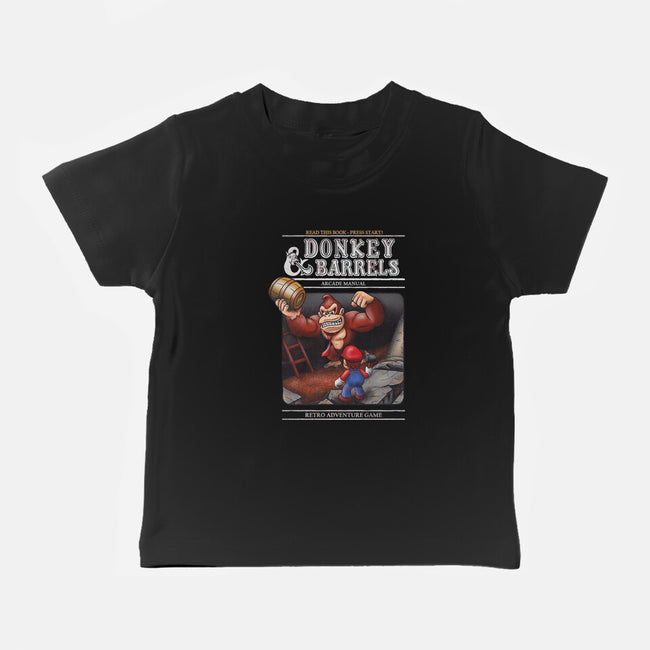 Donkey And Barrels-Baby-Basic-Tee-NMdesign