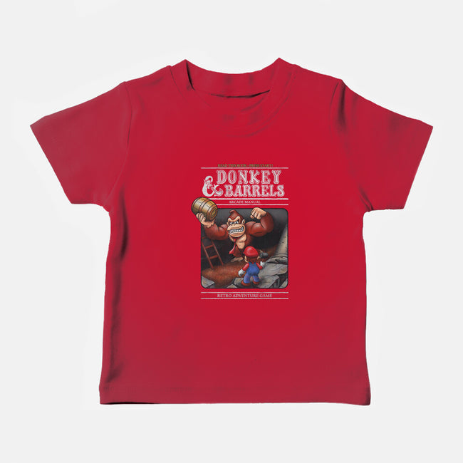 Donkey And Barrels-Baby-Basic-Tee-NMdesign