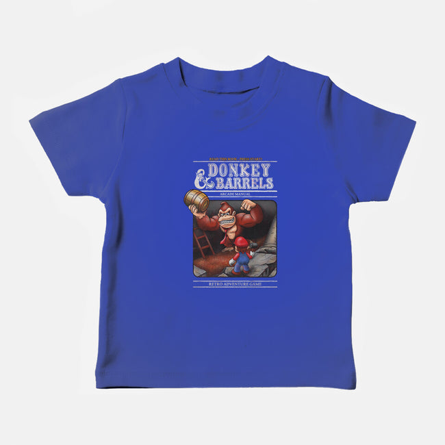 Donkey And Barrels-Baby-Basic-Tee-NMdesign