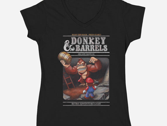 Donkey And Barrels