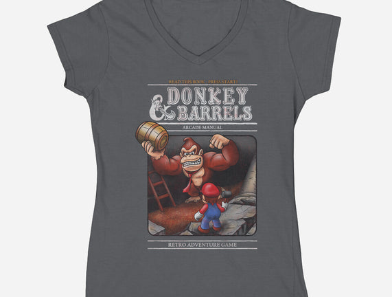 Donkey And Barrels