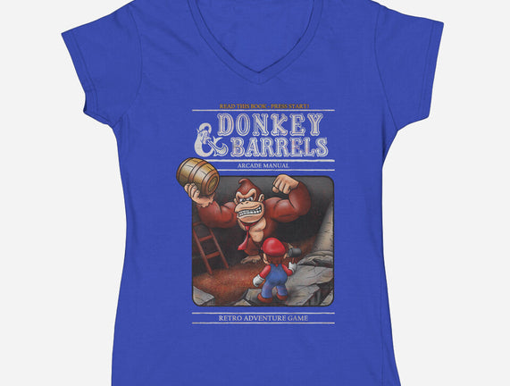Donkey And Barrels