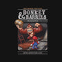Donkey And Barrels-None-Stretched-Canvas-NMdesign
