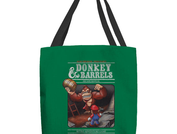Donkey And Barrels