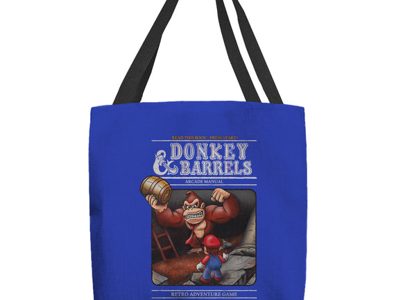 Donkey And Barrels