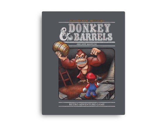 Donkey And Barrels