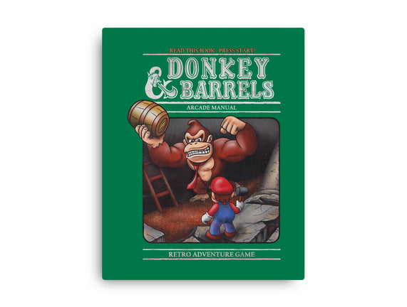 Donkey And Barrels