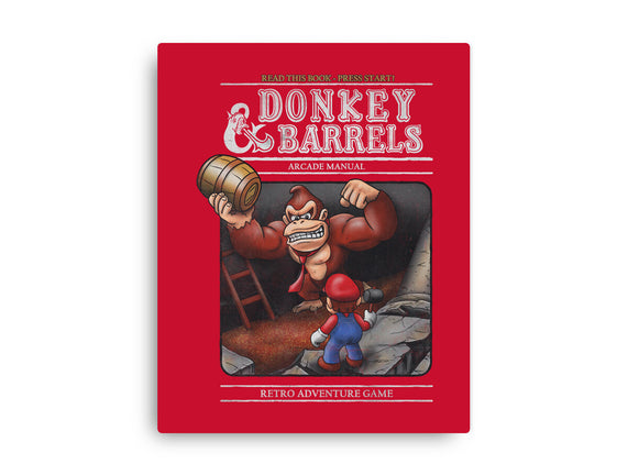 Donkey And Barrels