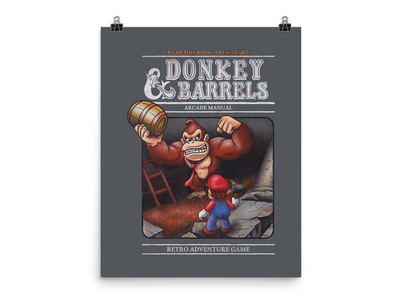 Donkey And Barrels