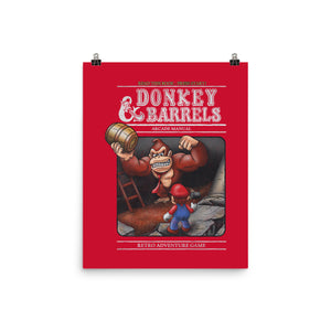 Donkey And Barrels