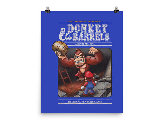Donkey And Barrels