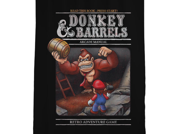 Donkey And Barrels