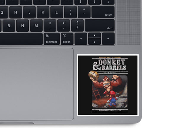 Donkey And Barrels