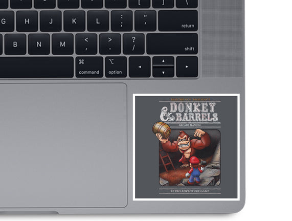 Donkey And Barrels