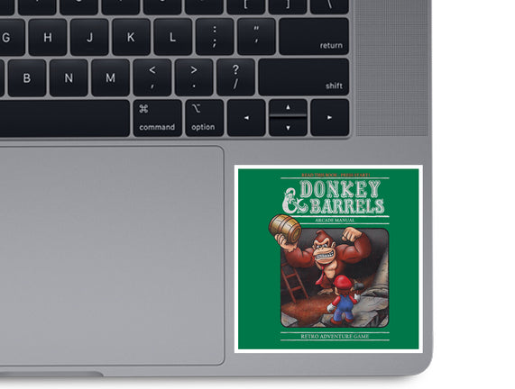 Donkey And Barrels