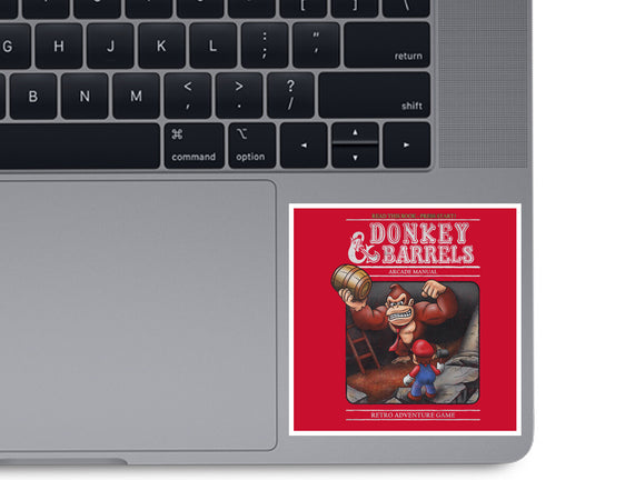 Donkey And Barrels