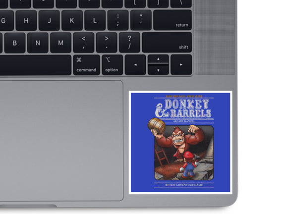 Donkey And Barrels
