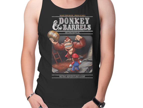 Donkey And Barrels
