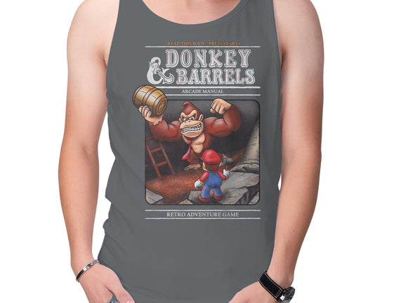 Donkey And Barrels