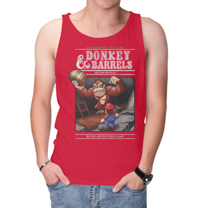 Donkey And Barrels