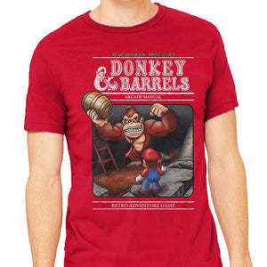 Donkey And Barrels
