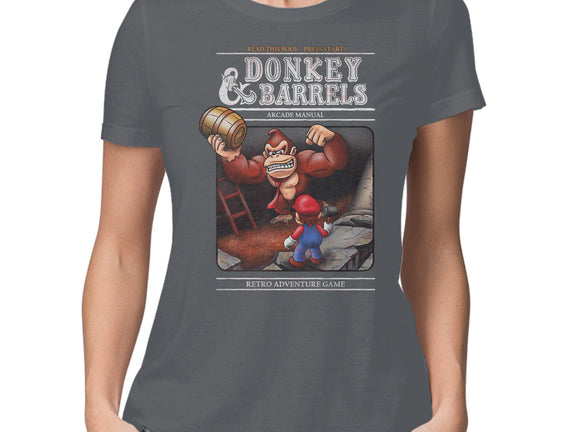 Donkey And Barrels