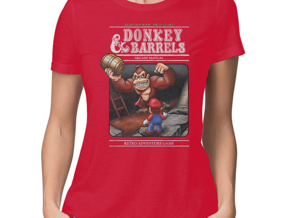 Donkey And Barrels